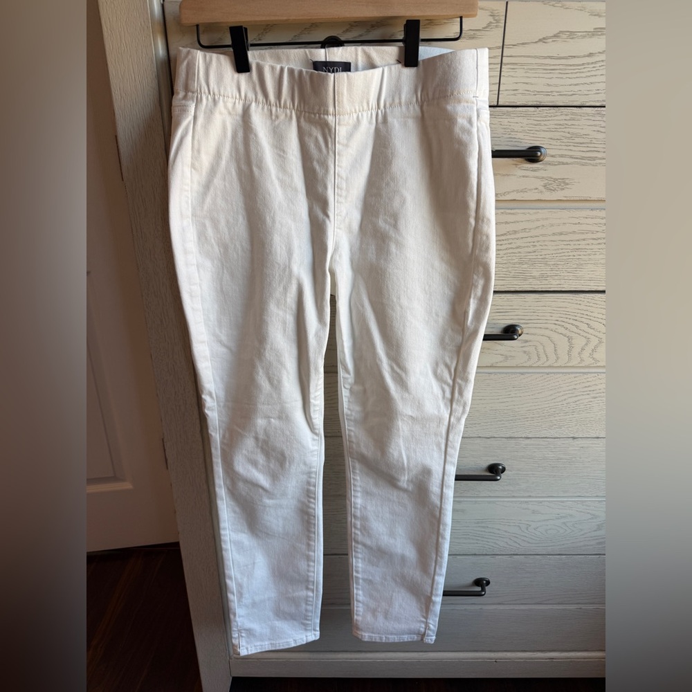 NYDJ White Slim Jeans